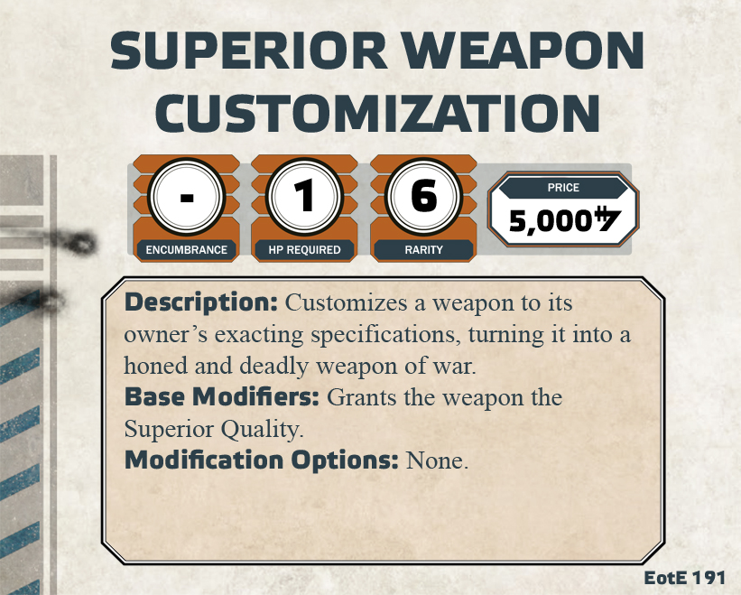superior weapon