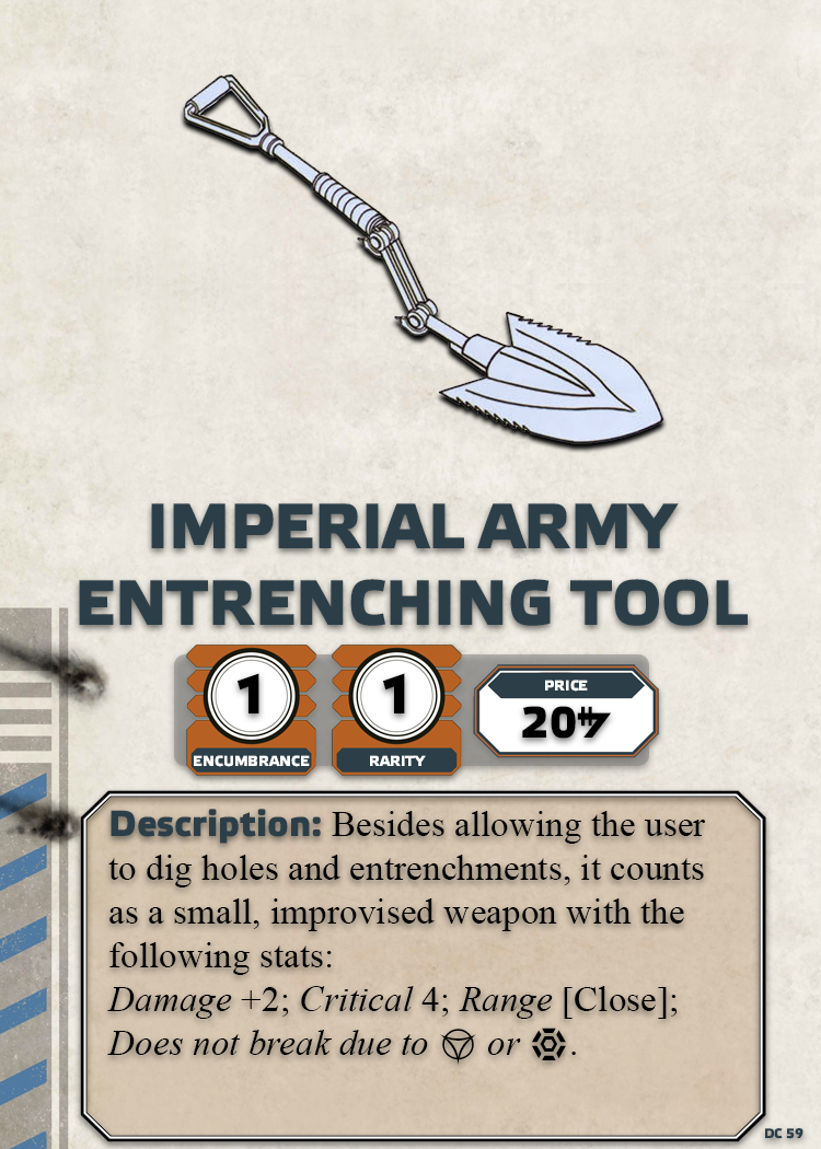imperial army entrenching tool