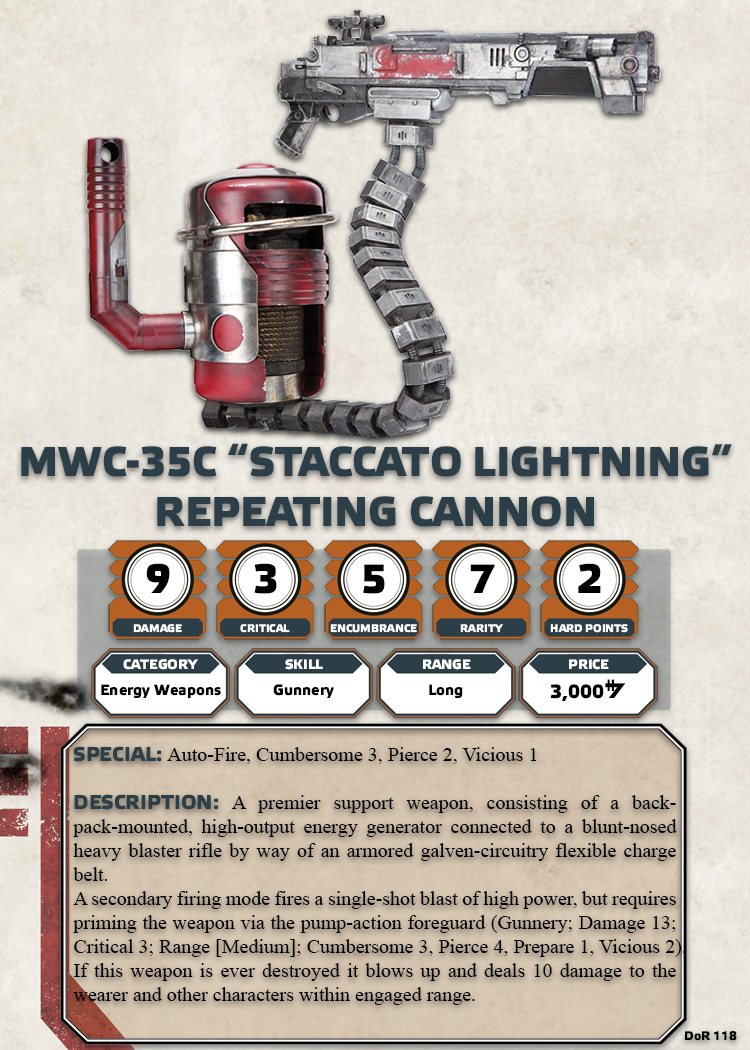 staccato lightning repeating cannon